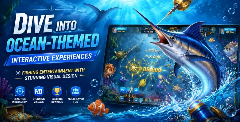 Fishing game room interface on 8jili with fast mobile-ready layout