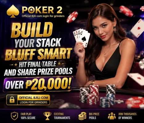 Online Poker hero image showing a poker-themed promotional visual